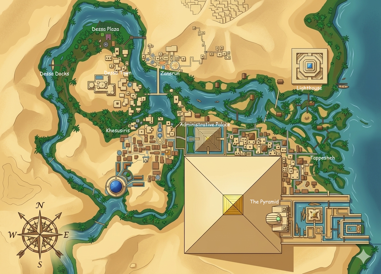 Карта мира Oasis